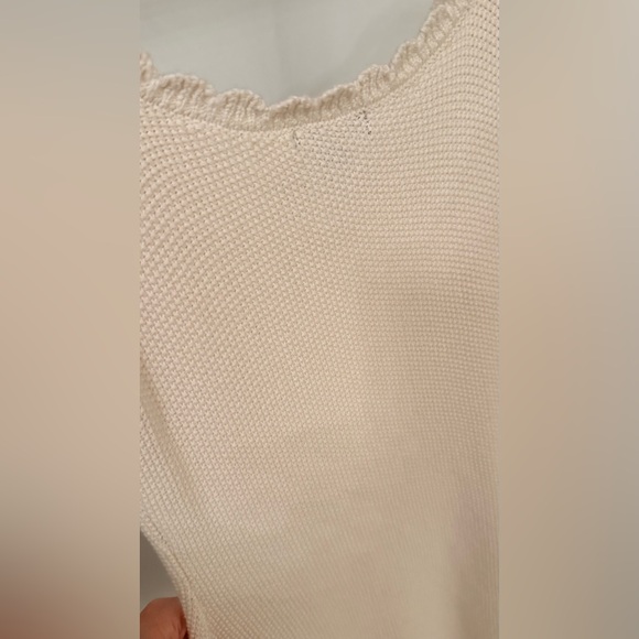 NEW Wild Fable Rosette Crochet Mini Dress Ivory 100% cotton - Picture 10 of 10